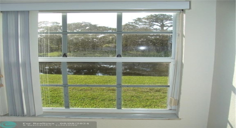 Lake View from Master Bedroom