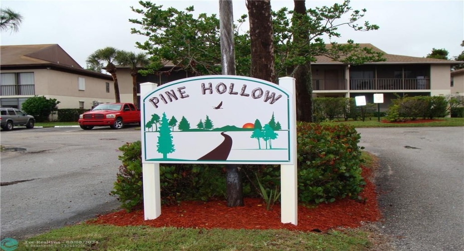 Pine Hollow Entrance