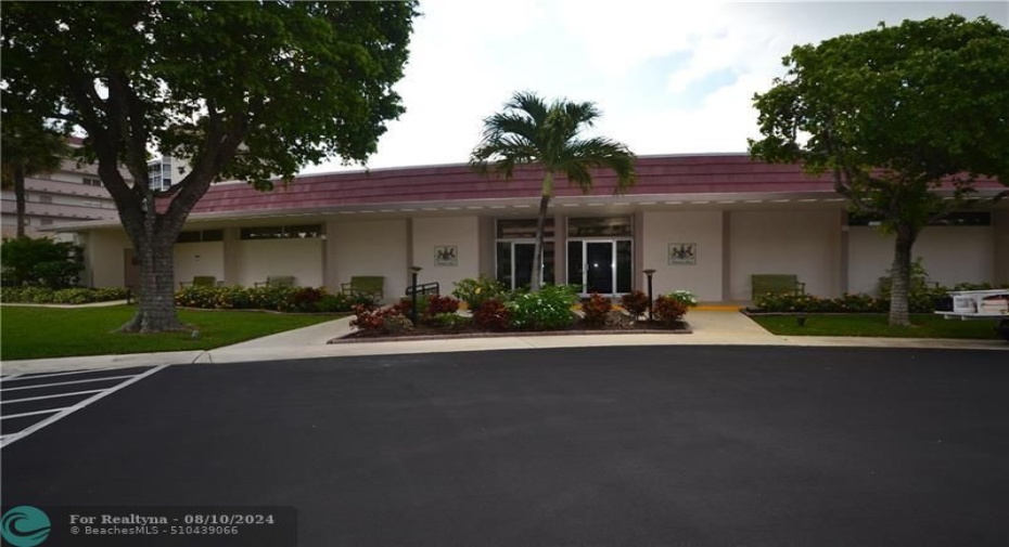 Clubhouse with on site management