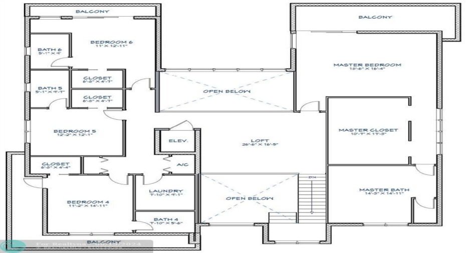 Second Floor Floor Plan Layout