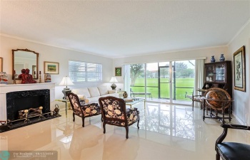 beautiful porcelain tile throughout the unit