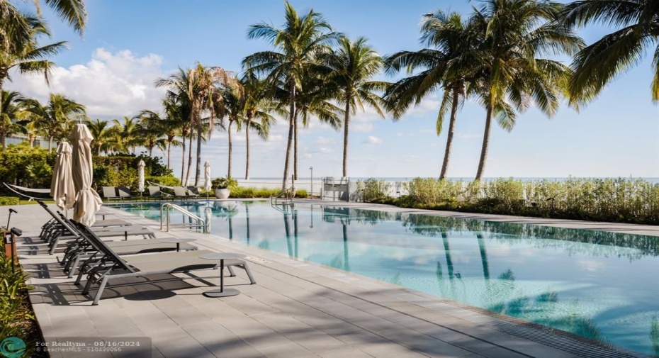 Oceanfront Lap Pool