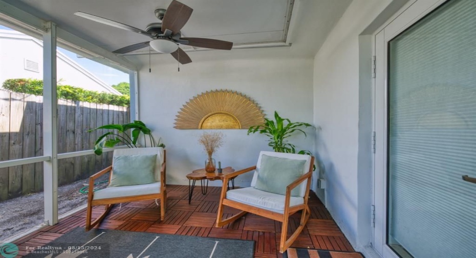 Screened Patio