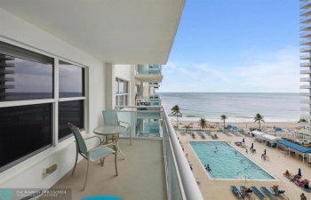 south side pool and ocean view