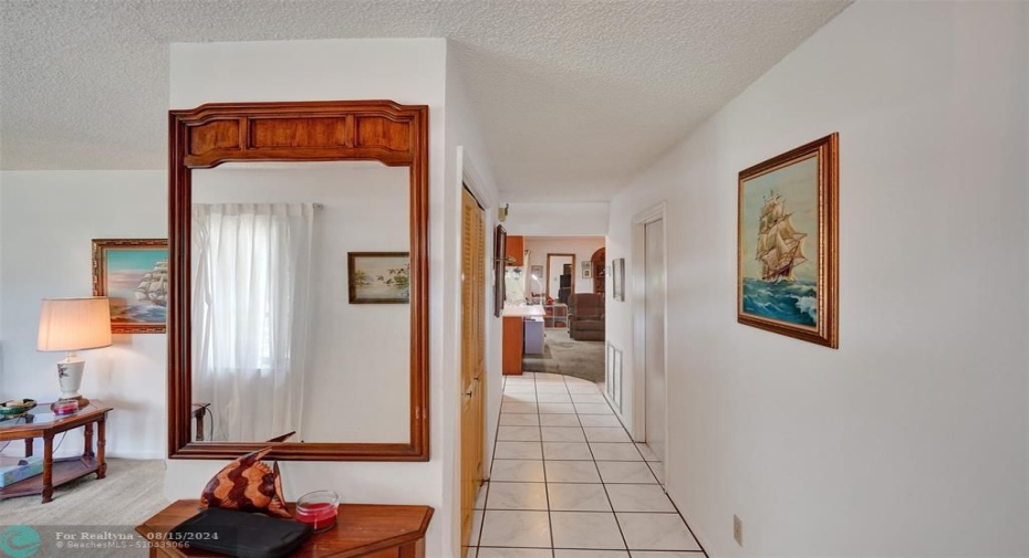 Entry hallway