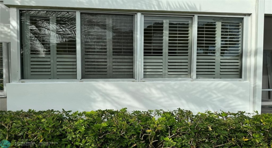 Exterior of Enclosed Sunroom