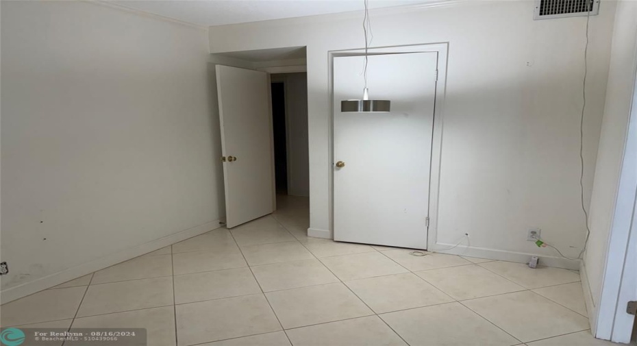 Second Door from Guest Room to Hallway