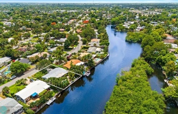 Across from mangrove island