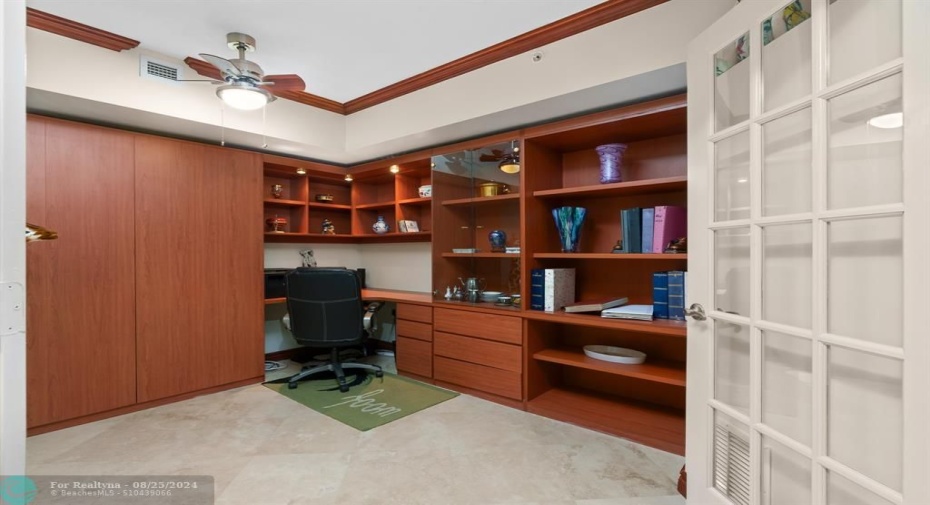 Den, Office or optional third bedroom, murphy bed included.