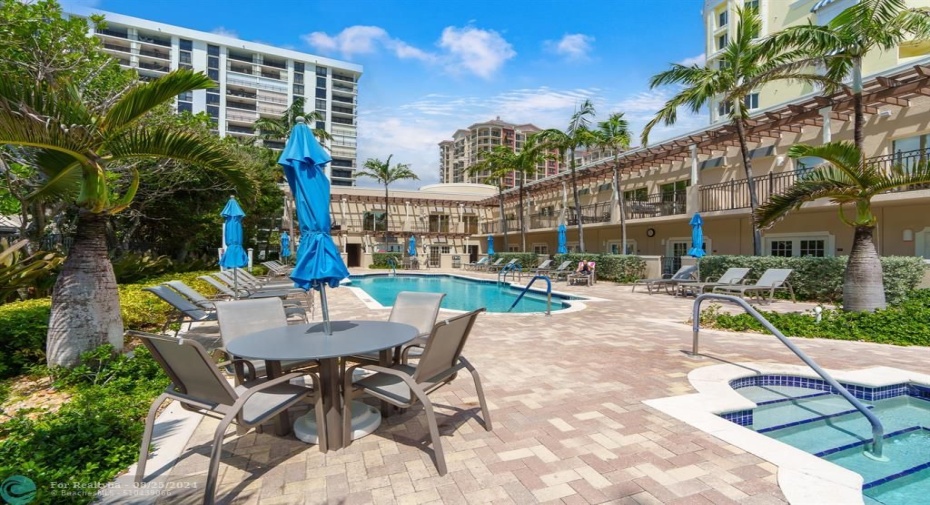 The Vue's Private Beach Club on Fort Lauderdale Beach