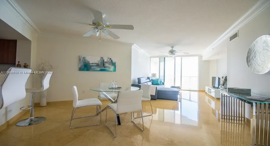 Dining Area with Ocean Views