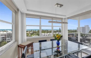 Surrounded by windows to enjoy DIRECT OCEAN views