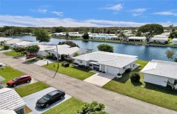 Aerial View of Front of House