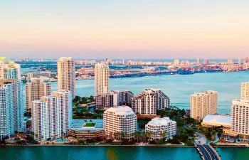 Waterviews - Brickell Key from the balcony