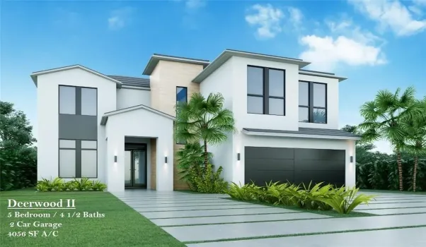 Deerwood II Model Home - Artist's Rendering and subject to change - Home to be built Phase II
