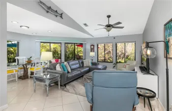 Great Room - Vaulted Ceiling