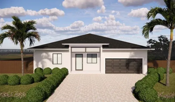 Rendering of house