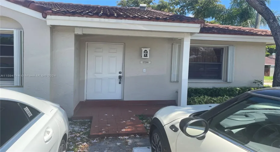 Front door entrance