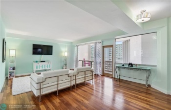 Renovated unit with beautiful wood floors, central air and ocean views.