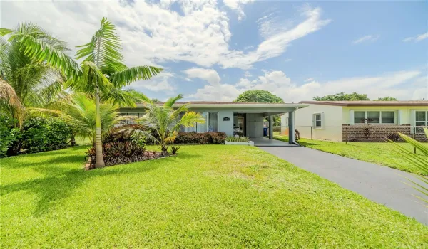 Lush landscaping and welcoming curb appeal.