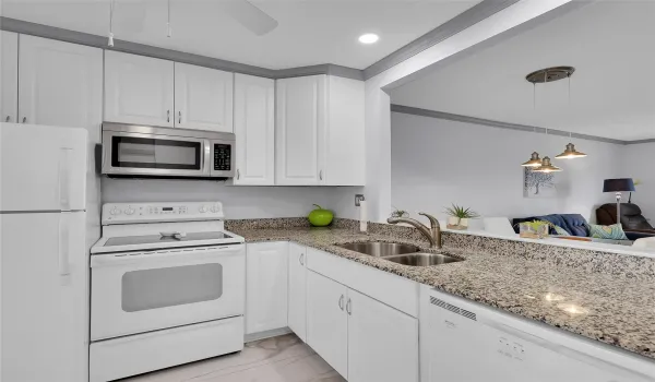 Bright and open kitchen