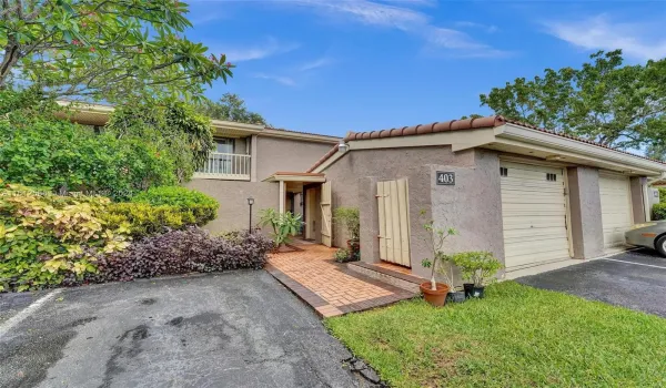 Driveway and extra parking space.