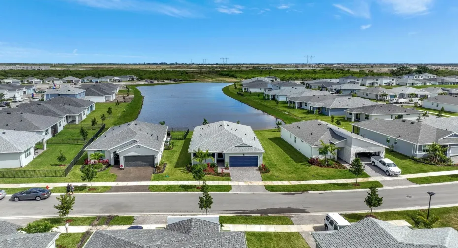 Northeast exposure LOT on center of lake