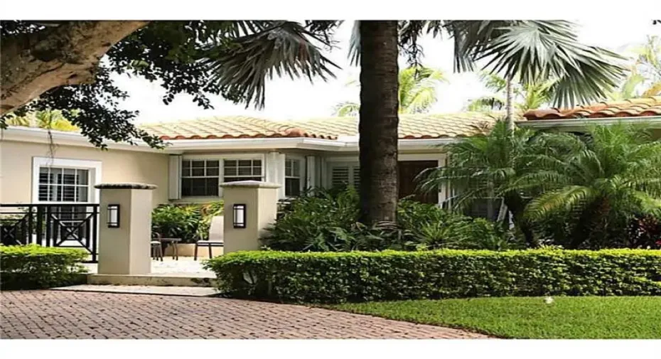 Front entry of home / circular driveway
