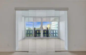 Glass Enclosed Patio