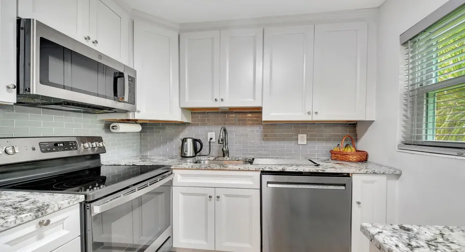 Completely remodeled kitchen