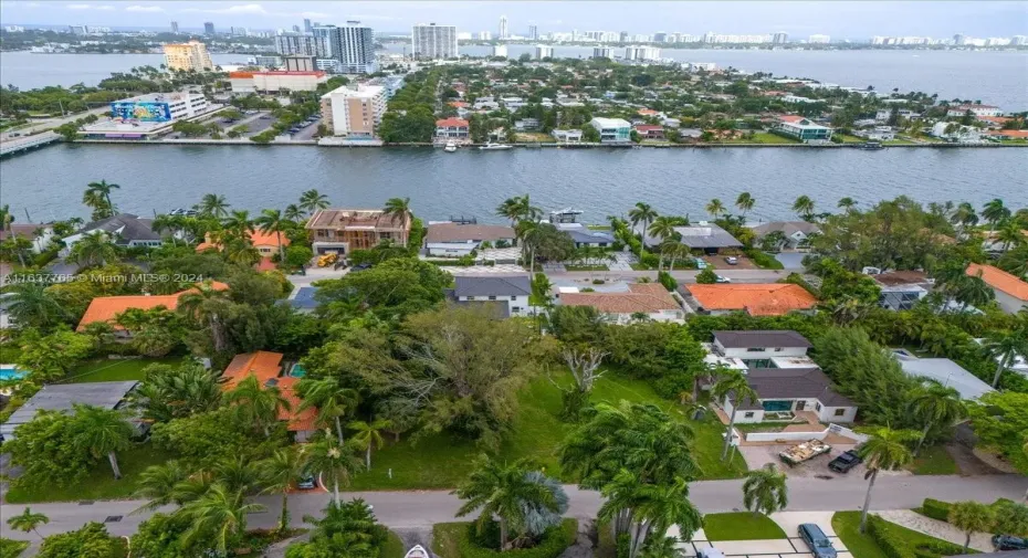 View from Above, with view at Miami Beach