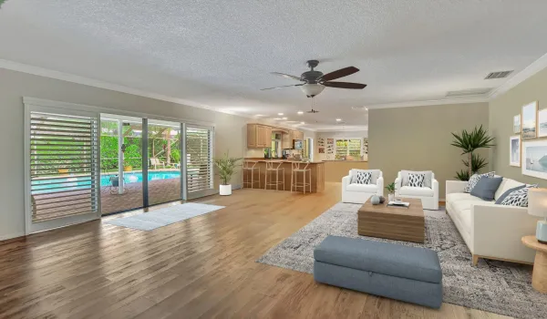 Extra spacious 4 bedroom, 2.5 baths pool home with low HOA!