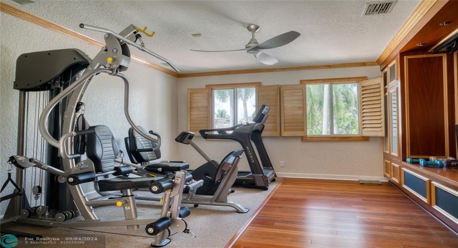 Media/Gym Room