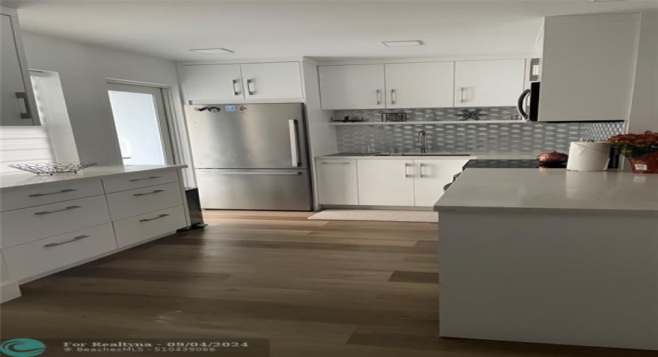 kitchen w/extra cabinets