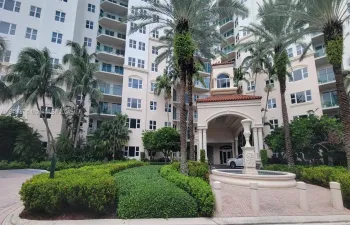 front of condo