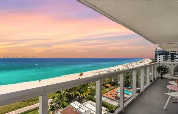 Balcony View Looking South along the shoreline.