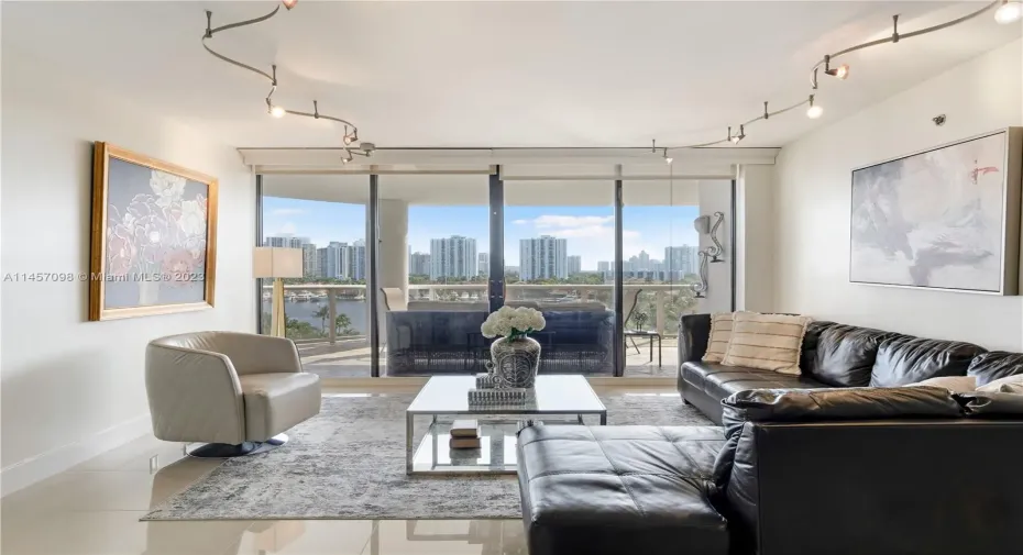 A Living room with a fabulous view