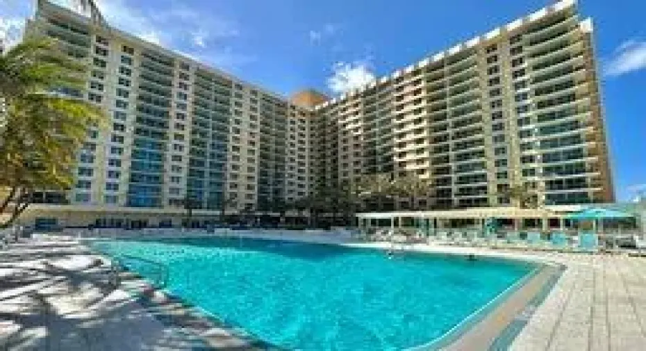 Amazing pool and deck beachside