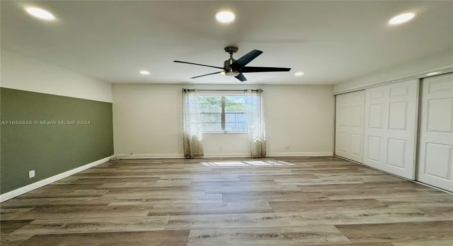 Primary Bedroom with tons of closet space