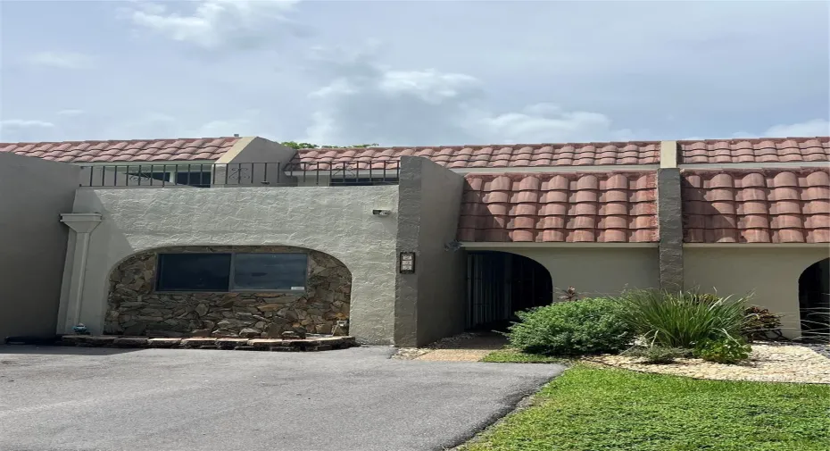 Front of Townhome