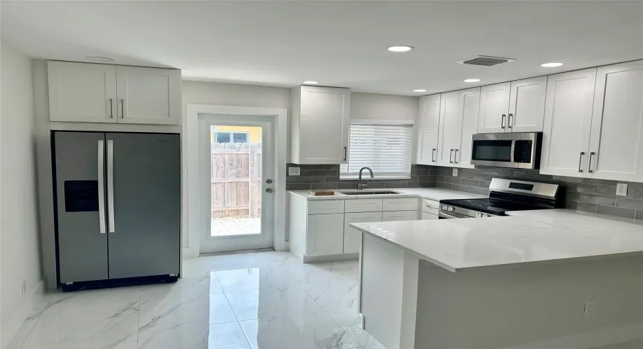 Completely renovated kitchen