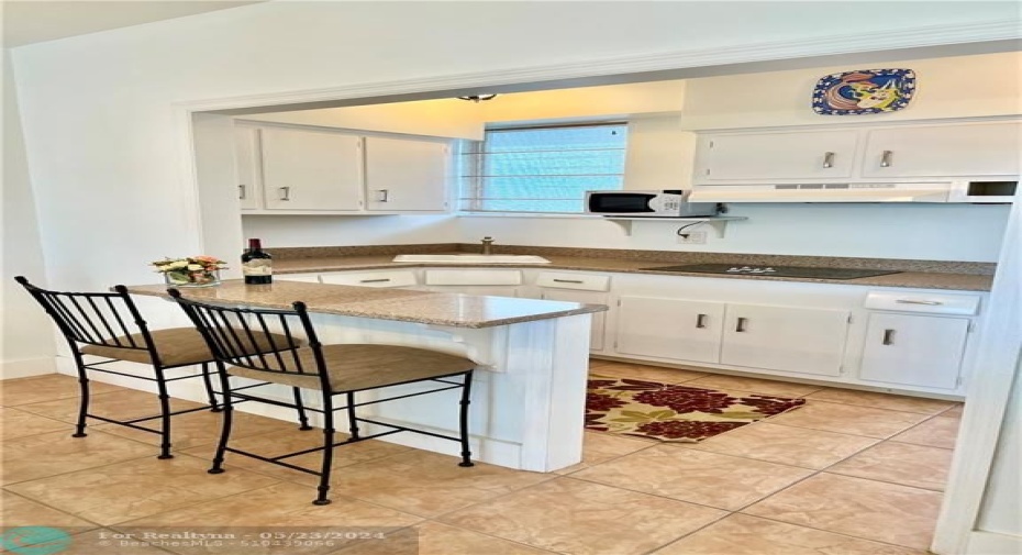 Generous size kitchen allows for family and friends to gather