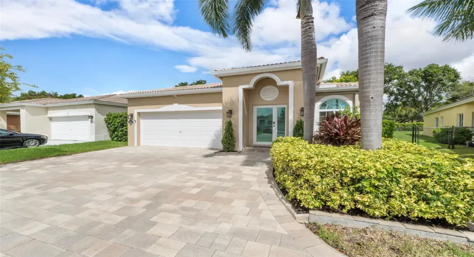 Oversized Paver Driveway