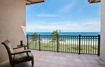 Balcony of penthouse unit with stunning view