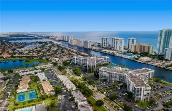 Panoramic Views & Relaxing Times at your balcony in Unit #824. 
Listed For Sale. 1000 Parkview Drive, #824, Hallandale Beach, FL 33009.