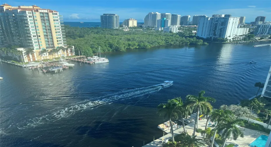 partial panoramic view from balcony.