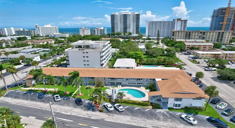 WOW PUBLIC BEACH & OCEAN ACCESS only 1 BLOCK AWAY! **PLUS** short distance to the Marriott to visit guests or Dine/Drink at the Seaside Grill or at the Bamboo Tiki Beach Bar which are a couple blocks away. 