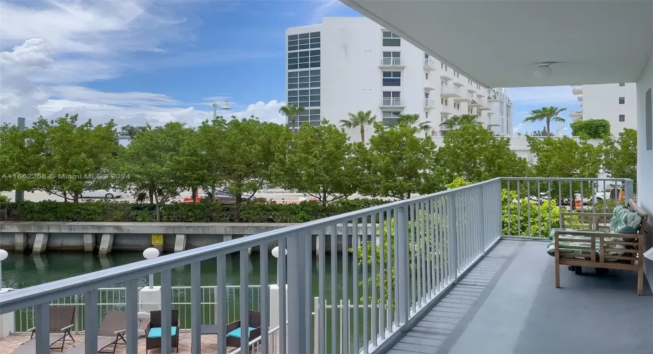 Balcony by Kitchen