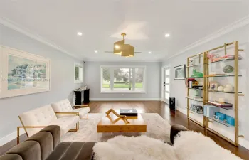 Family Room and Kitchen