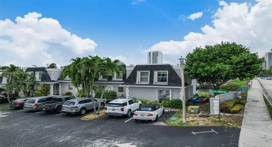 Your future home is the first unit on the right when you come off of Parkview Dr. There are 2 assigned parking spots in front of the unit, guest parking is nearby.